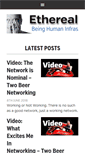 Mobile Screenshot of etherealmind.com